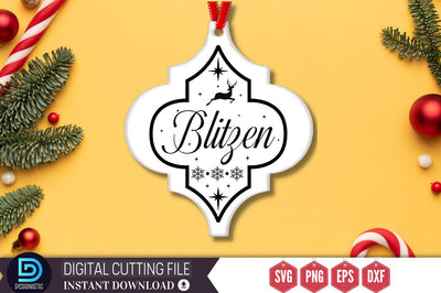 Blitzen SVG SVG DESIGNISTIC 