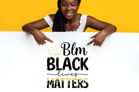 Blm black lives matters SVG SVG DESIGNISTIC 