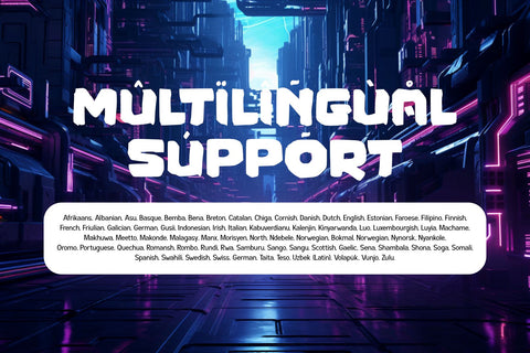 Block Force - Display Font Dumadistyle 