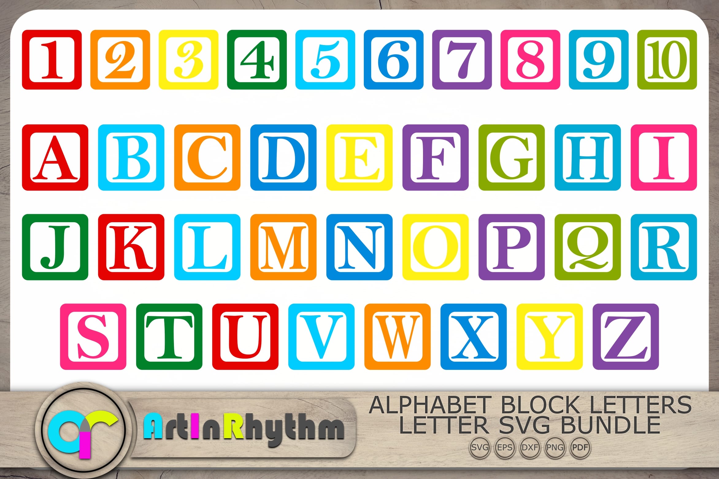block letters alphabet font