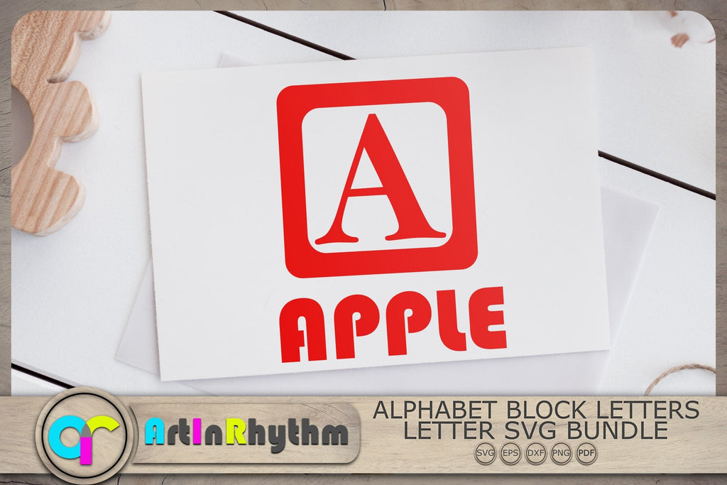 Block Letters Alphabet Font