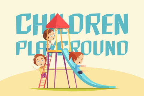 Block Paper - Playful Typeface Font Dumadistyle 