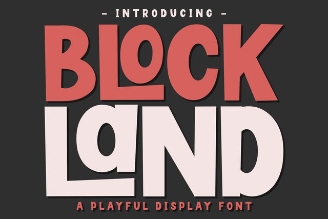 Blockland Font Madatype Studio 