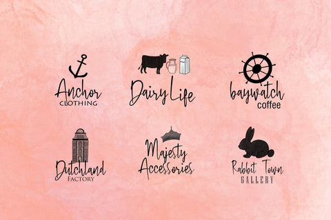 Bloem Garden - Handwritten Font with Watercolour Package Font Dm Letter Studio 