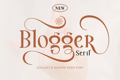 Blogger Serif Font Rotterlab studio 