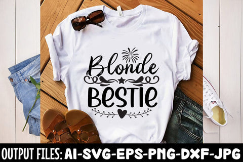 Blonde Bestie SVG Design SVG Rafiqul20606 