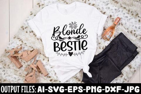 Blonde Bestie SVG Design SVG Rafiqul20606 