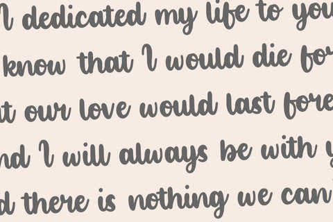 Blonde Unicorn Fun & Fat Handwritten Font Font Balpirick 