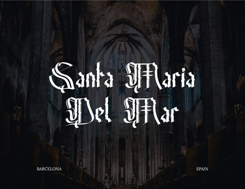 Bloodsucker Modern Blackletter Font inferno.studio3 