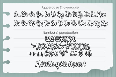 Bloody Ichor - Halloween Font Font Attype studio 