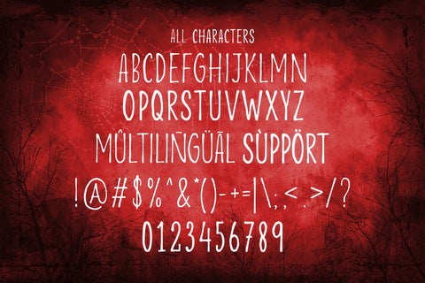 Bloody Silence Font Allouse.Studio 