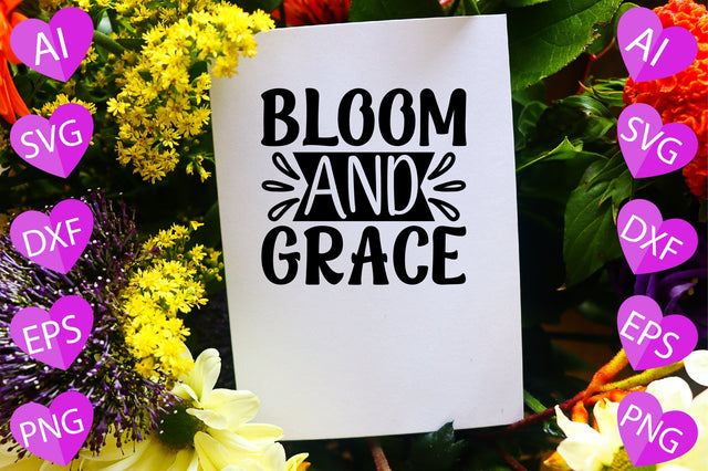 Bloom and Grace SVG CraftlabSvg29 
