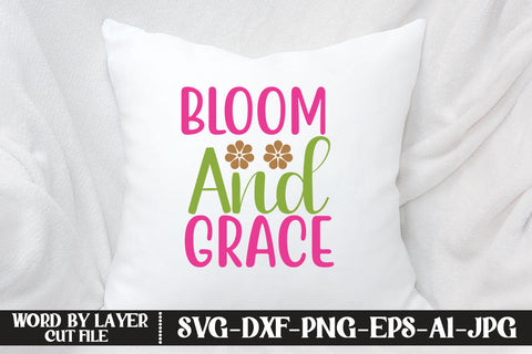 Bloom And Grace SVG CUT FILE SVG MStudio 