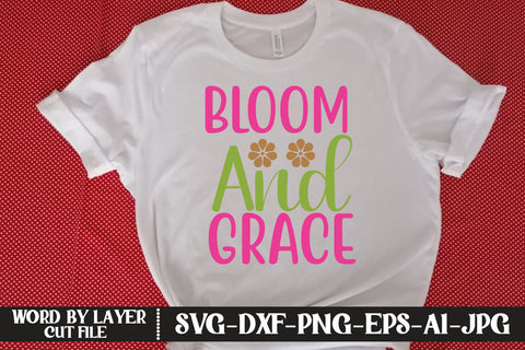 Bloom And Grace SVG CUT FILE SVG MStudio 