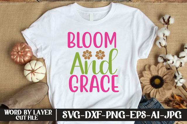 Bloom And Grace SVG CUT FILE SVG MStudio 