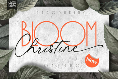 Bloom Christine Font Letterena Studios 