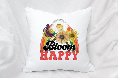 bloom happy Sublimation SVGArt 