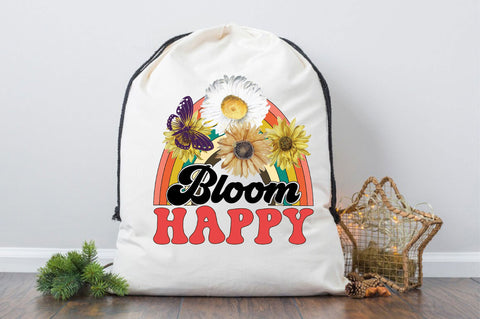 bloom happy Sublimation SVGArt 