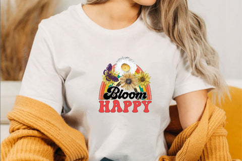 bloom happy Sublimation SVGArt 