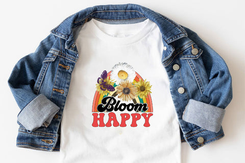 bloom happy Sublimation SVGArt 