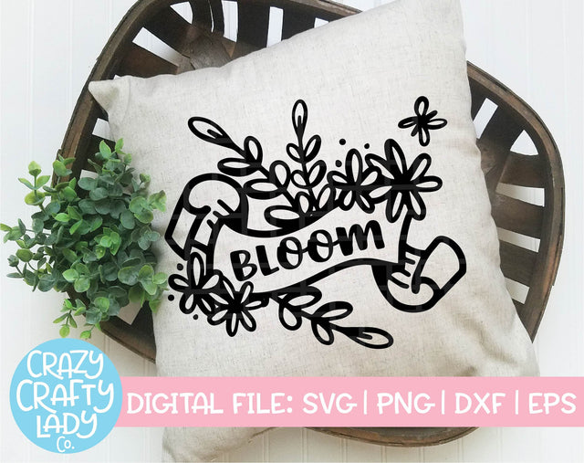 Bloom SVG Crazy Crafty Lady Co. 