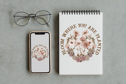 Bloom Where You Are Planted Sublimation Sublimation Jagonath Roy 