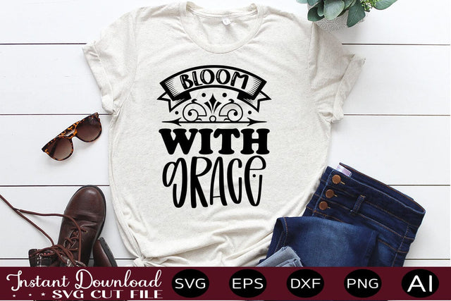 Bloom With Grace SVG SVG designmaster24 
