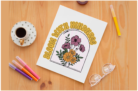 Bloom with Kindness Sublimation Sublimation Jagonath Roy 