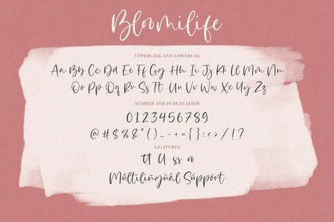 Bloomilife SVG Timur type 