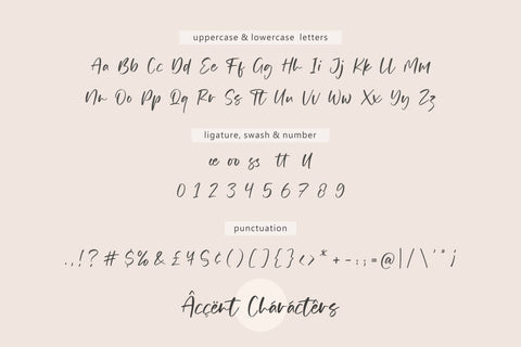 Blooming Font Aestherica Studio 