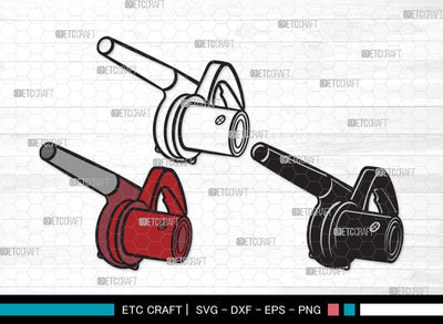 Blower Machine Clipart SVG | Blower Machine SVG | Leaf Blowers Svg | Electric Blower Svg | Blower Machine Clipart SVG ETC Craft 