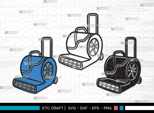 Blower Machine Clipart SVG | Blower Machine SVG | Leaf Blowers Svg | Electric Blower Svg | Blower Machine Clipart SVG ETC Craft 