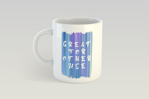 Blue Brush Strokes, PNG Sublimation Design Sublimation artnoy 