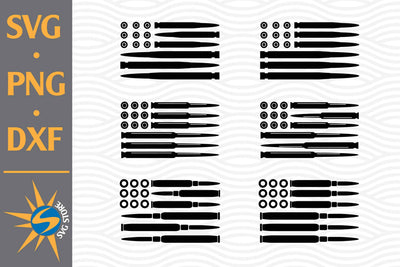 Blue Bullet US Flag SVG, PNG, DXF Digital Files Include SVG SVGStoreShop 