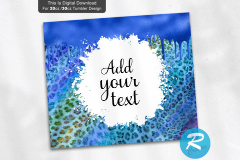 Blue Galaxy 20 oz / 30 oz Tumbler PNG Sublimation Regulrcrative 