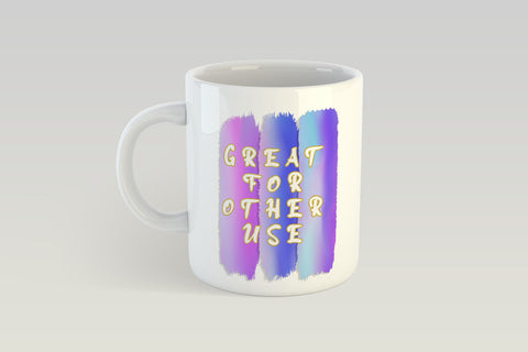 Blue Gradient Brush Strokes, PNG Sublimation Design Sublimation artnoy 