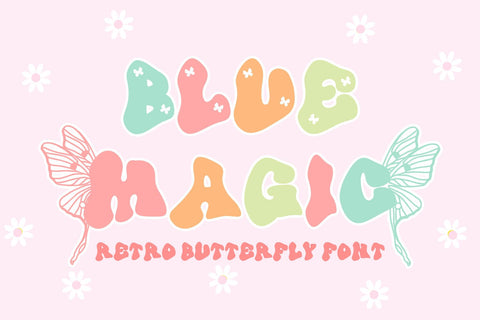 Blue Magic Font Freeling Design House 