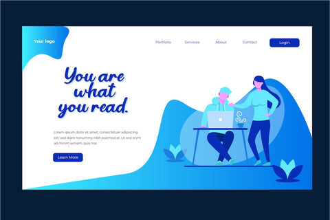 Blue Moon Font twinletter 