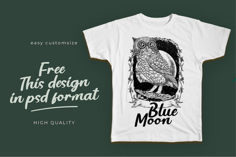 Blue Moon Font twinletter 