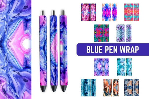 Blue Pen Sublimation Sublimation SvgOcean 