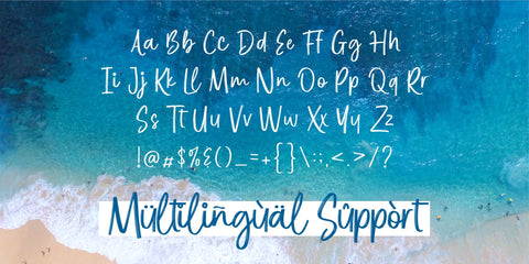 Blue Season Font Allouse.Studio 