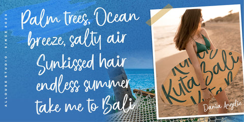 Blue Season Font Allouse.Studio 