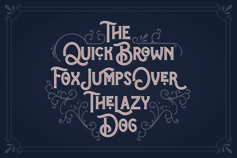 Blue Spirits Font Hans Co 