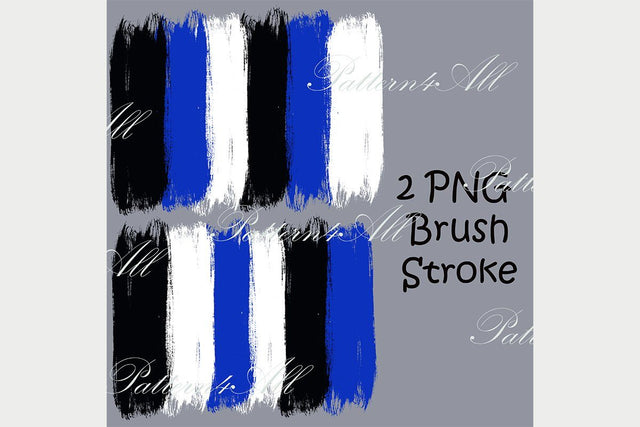 Blue Watercolor Brush Stroke Background, PNG Sublimation Design, white,black,Team Colors, Printable Clipart,Distressed Print Sublimation PNG SVG ArtStudio 