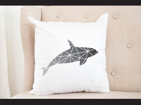 Blue whale Geomatical Print SVG Johan Ru designs 