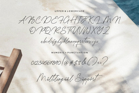 Blueberry & Jasmine Casual Handwritten Font Font Letterative 