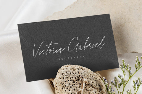 Blueberry & Jasmine Casual Handwritten Font Font Letterative 