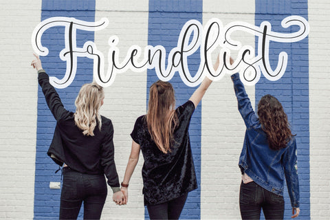 Blueberry Winter Beautiful Handwritten Font Font Letterative 