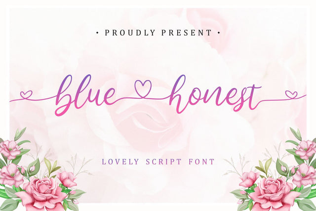 Bluehonest Font Allouse.Studio 
