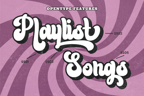 Bluend - Retro Bold Script Font ahweproject 